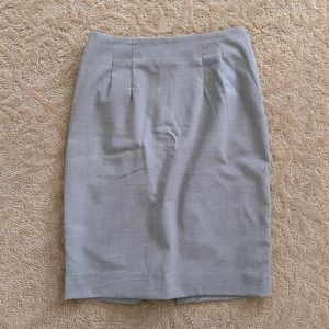 Grey Pencil skirt